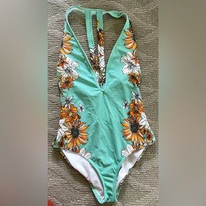 Urban Outfittefs- Boho one-piece bathing suit - small - Free People vibe